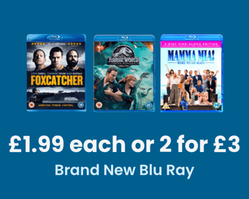New Blu-Ray £1.99 or 2 for £3
