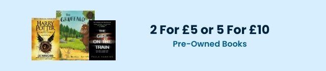 2 for £5 or 5 for £10 on Pre-Owned Books