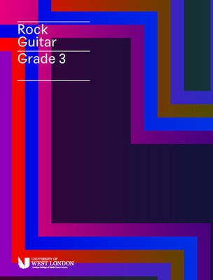 London College of Music Rock Guitar Grade 3 by London College of Music Examinations