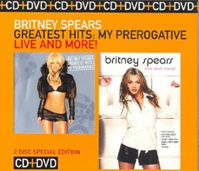 Britney Spears - Greatest Hits: My Prerogative/live and More [cd + Dvd] CD Album - Used