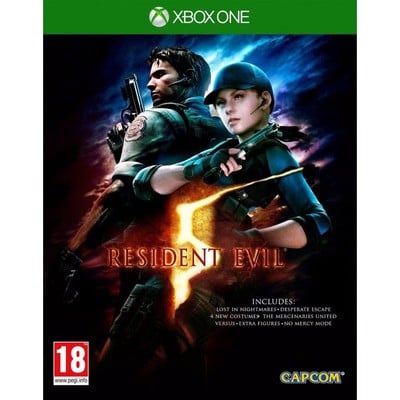 Resident Evil 5 HD Remake Xbox One Game - Used