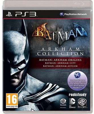 Batman Arkham Collection PS3 / Blu-Ray - musicMagpie Store