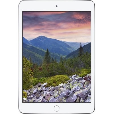 Apple iPad Mini 3 Wi-Fi + 4G 64GB Silver UNLOCKED Good