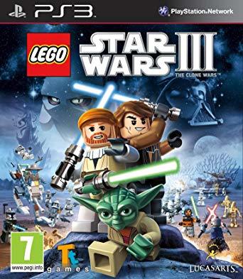 LEGO Star Wars 3 the Clone Wars PlayStation 3 Game - Used