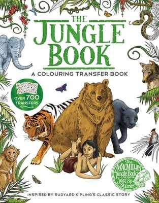 The Jungle Book: A Colouring Transfer Book - Rudyard Kipling - Paperback - Used