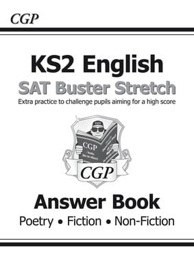 KS2 English Reading SAT Buster Stretch: Answer Book (for the 2020 tests) - CGP Books - Paperback - Used