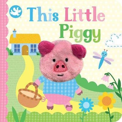 Little Learners This Little Piggy Finger Puppet Book - Parragon Books Ltd - Board book - Used