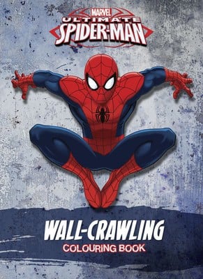 Marvel Spider-Man Wall-Crawling Colouring Book - Parragon Books Ltd - Paperback - Used