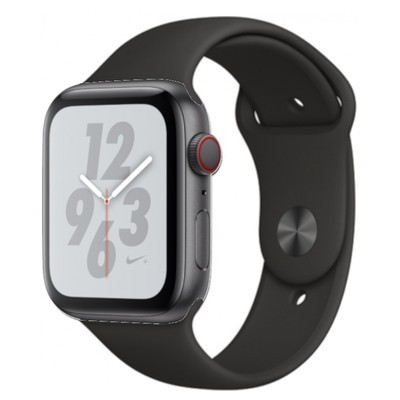 Rent Apple Watch Nike+ Series 4 GPS + Cellular Space Grey A 44MM