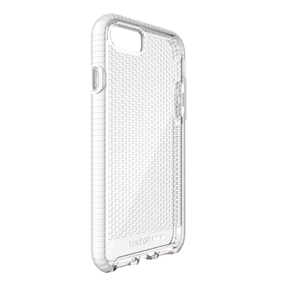 Tech21 Evo Mesh Hardshell Case for iPhone 7/8/SE 2020 - Clear/White ...