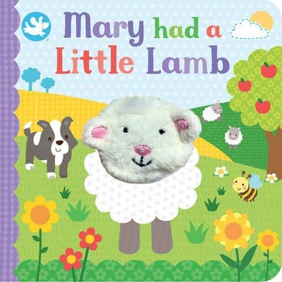 Little Learners Mary Had a Little Lamb Finger Puppet Book - Parragon Books Ltd - Board book - Used