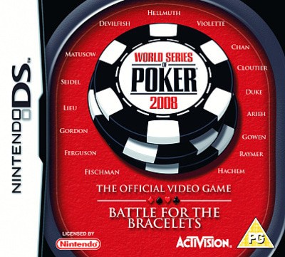 World Series of Poker 2008: Battle for the Bracelets Nintendo DS Game - Used