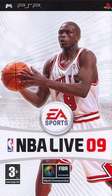 NBA Live 09 PSP Game - Used