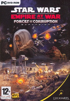 Star Wars Empire at War: Forces of Corruption PC DVD Game - Used