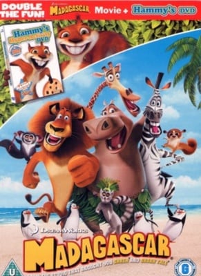 Hammy's Hyper-activity DVD/Madagascar Pack - DVD - Used