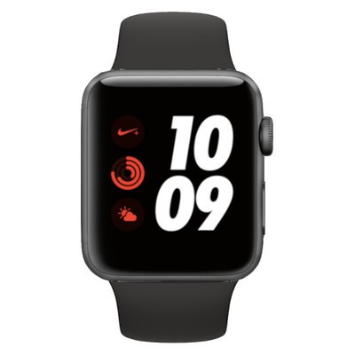 Apple Watch Nike+ Series 3 42mm GPS Space Grey Aluminium Black