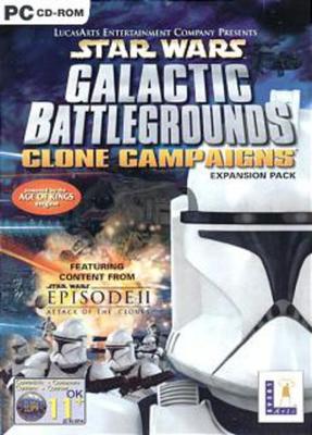 Star Wars: Galactic Battlegrounds - Clone Campaigns PC Game - Used