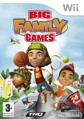 BIG Family Games Wii Game - Used