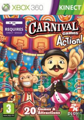 Carnival Games: In Action! Xbox 360 Game - Used