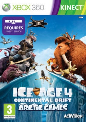 Ice Age 4: Continental Drift: Arctic Games Xbox 360 Game - Used