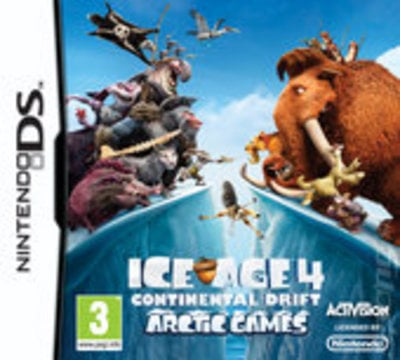 Ice Age 4: Continental Drift: Arctic Games Nintendo DS Game - Used