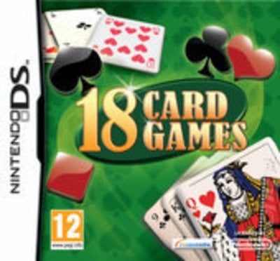 18 Card Games Nintendo DS Game - Used