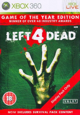 Left 4 Dead: Game of the Year Edition Xbox 360 Game - Used