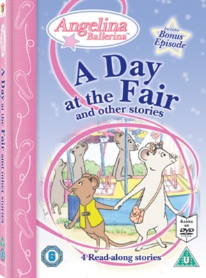 Book On DVD: Angelina - A Day at the Fair and Other Stories - DVD - Used