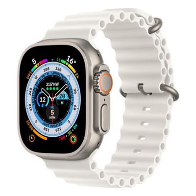Rent Apple Watch Ultra GPS + Cellular, Silver Titanium Case and