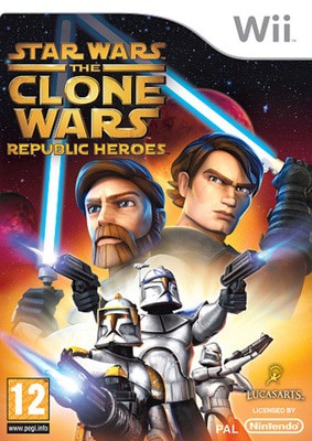 Star Wars: The Clone Wars: Republic Heroes Wii Game - Used