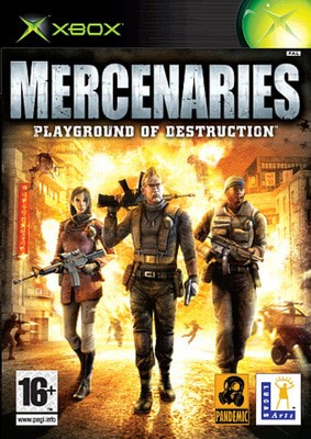 Mercenaries: Playground of Destruction Xbox DVD Game - Used