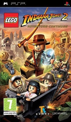 LEGO Indiana Jones 2: The Adventure Continues PSP Game - Used