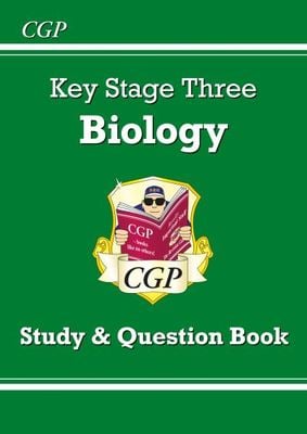 KS3 Biology Study & Question Book - Higher - CGP Books - Paperback - Used