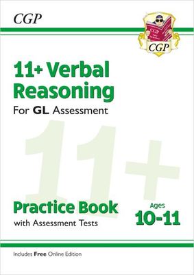 11+ GL Verbal Reasoning Practice Book & Assessment Tests - Ages 10-11 (with Online Edition) - CGP Books - Paperback - Used