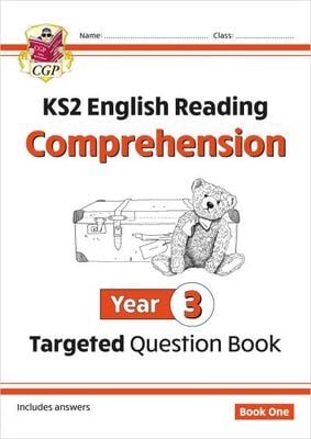 KS2 English Year 3 Reading Comprehension Targeted Question Book - Book 1 (with Answers) - CGP Books - Paperback - Used