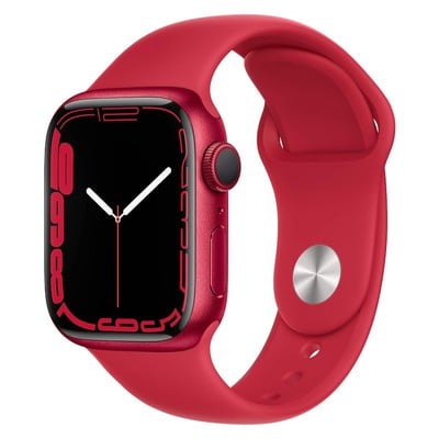 Apple Watch Series 7 GPS + Cellular Red Aluminium 41mm (PRODUCT)RED Sport Band - Good