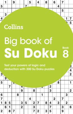 Collins big book of su doku. Book 8 - Paperback - Used