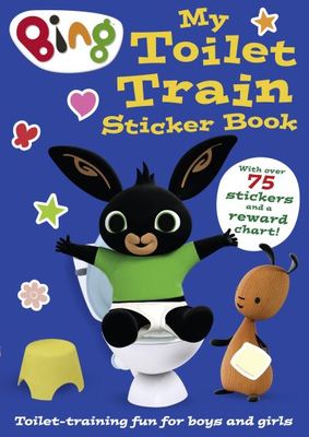 Bing: My Toilet Train Sticker Book - HarperCollins Children's Books - Paperback - Used