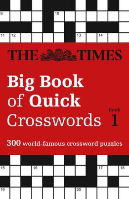 The Times big book of quick crosswords Book 1 - Paperback - Used