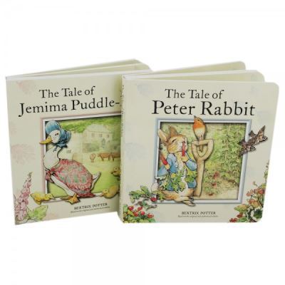 Peter Rabbit 2 Board Book Collection - Ages 0-5 - Board Books - Beatrix Potter - Hardback - Used