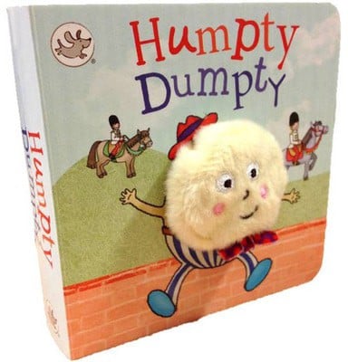 Little Learners Humpty Dumpty Finger Puppet Book - Parragon Books Ltd - Board book - Used