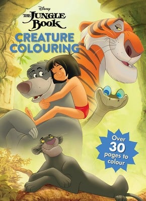 Disney The Jungle Book Creature Colouring - Parragon Books Ltd - Paperback - Used