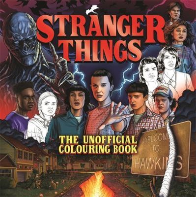 Stranger Things: The Unofficial Colouring Book - Igloo Books - Paperback - Used