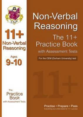 11+ Non-Verbal Reasoning Practice Book with Assessment Tests (Ages 9-10) for the CEM Test - CGP Books - Paperback - Used