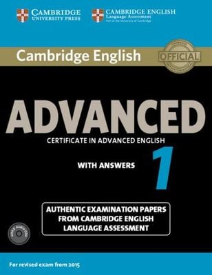 Cambridge English Advanced 1 for Revised Exam from 2015 Student's Book Pack (Student's Book with Answers and Audio CDs (2)) - Multiple-component retail product - Used