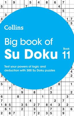 Collins big book of su doku. Book 11 - Paperback - Used