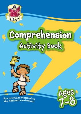 English Comprehension Activity Book for Ages 7-8 (Year 3) - CGP Books - Paperback - Used