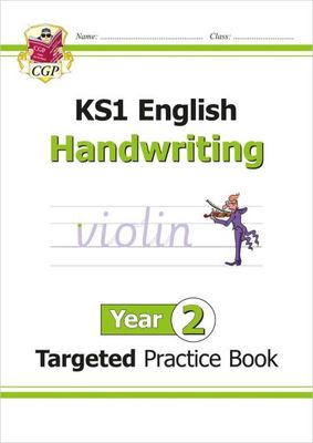 KS1 English Year 2 Handwriting Targeted Practice Book - CGP Books - Paperback - Used