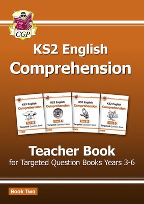 KS2 English Targeted Comprehension: Teacher Book 2, Years 3-6 - CGP Books - Paperback - Used